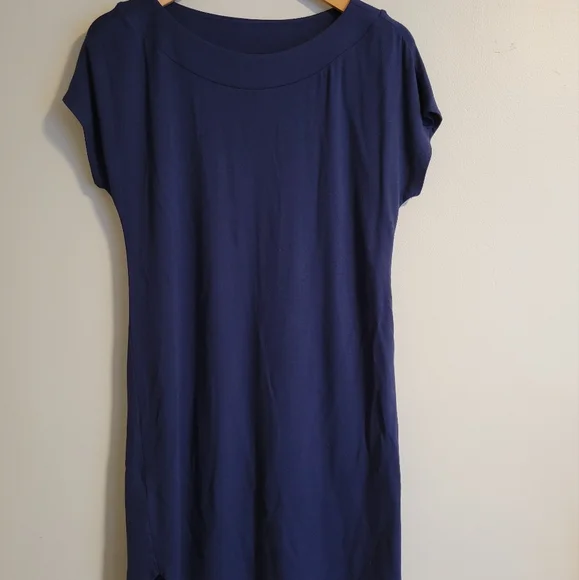 Lou Grey Dresses Lou Grey Navy Blue Tshirt Dress Poshmark
